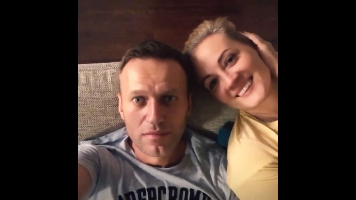 Nevím, jak bez tebe žít. Julia Navalná zveřejnila dojemný vzkaz manželovi